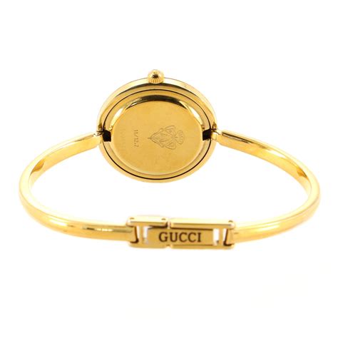 ladies gucci bangle watch|gucci interchangeable bezel bangle watch.